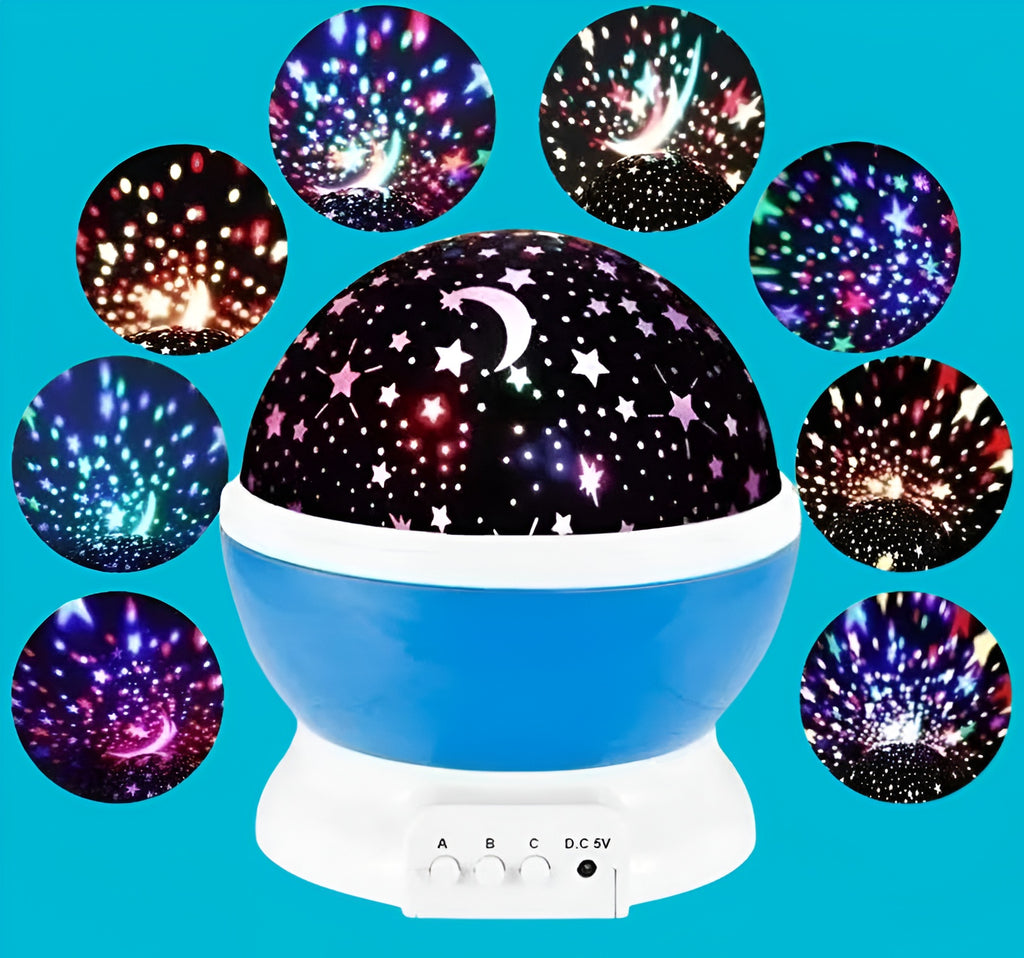 Star Master 360 Degree Rotating Moon Night Lamb