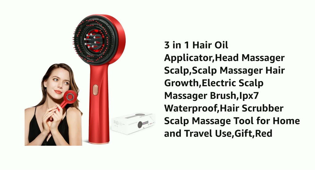 3 in 1 haircare brush - massage,smooth & style